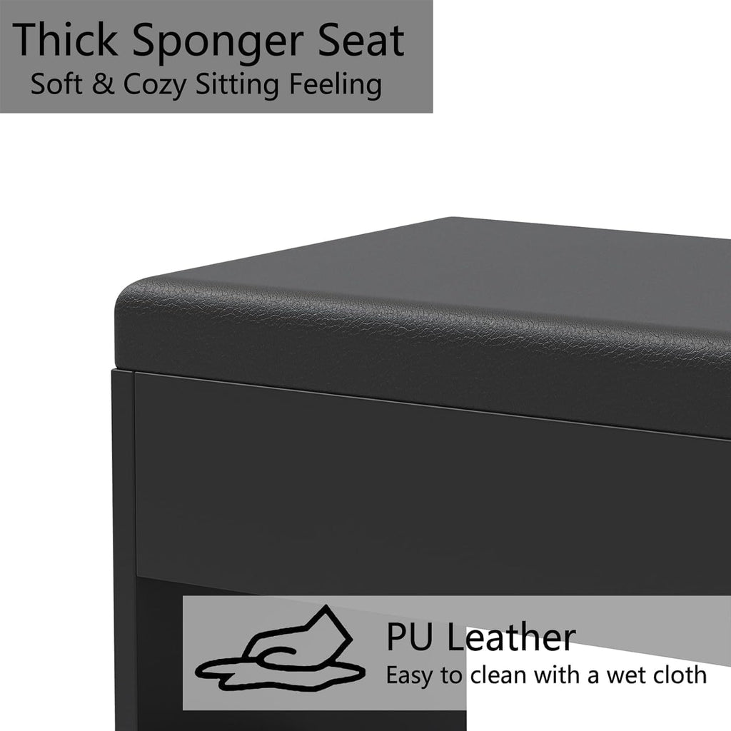 5-Drawer LED Mirror Vanity Desk - Vektaya